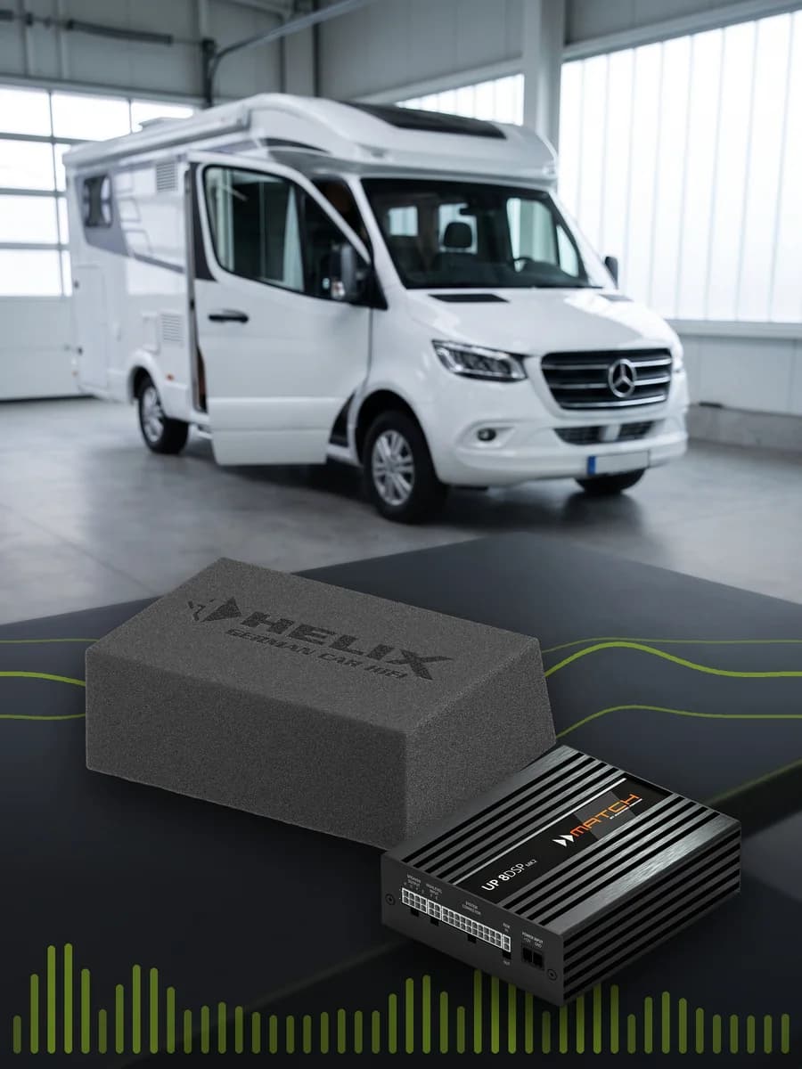 Stage 1 für Hymer auf Sprinter-Basis mit Smart Multimedia System