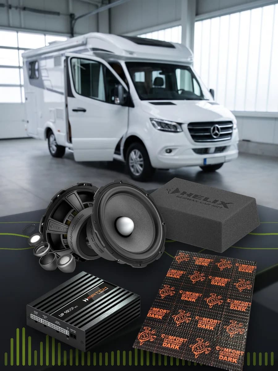 Stage 3 für Hymer auf Sprinter-Basis mit Smart Multimedia System